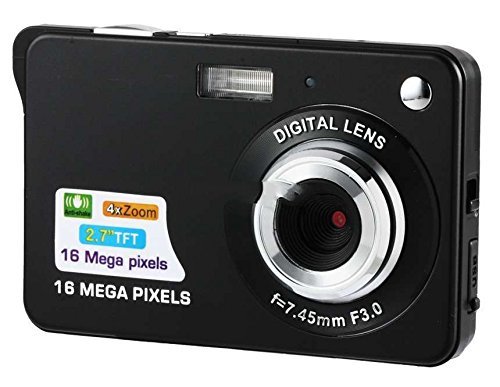 Dc-09 2.7" Tft Lcd Screen Digital Camera With 4X Digital Zoom (Black) Produced by YSK N4