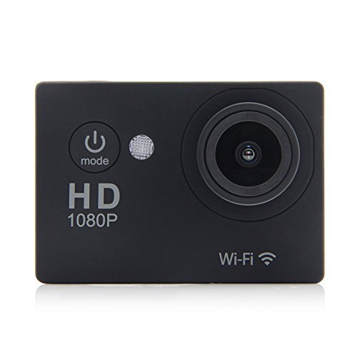 LightingFox WiFi Waterproof Sports Camera 1080P Full HD 12MP Wireless Diving Mini DV Cam Camcorder Action Camera... N5