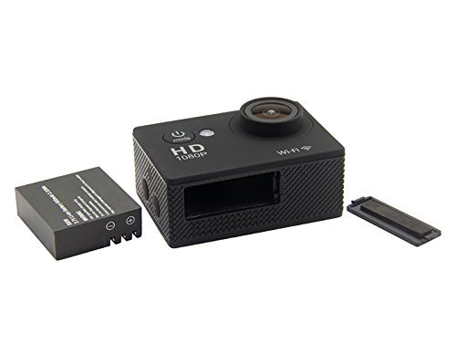 LightingFox WiFi Waterproof Sports Camera 1080P Full HD 12MP Wireless Diving Mini DV Cam Camcorder Action Camera... N6
