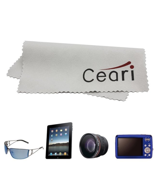 CEARI PU Leather DSLR Camera Case Bag with Neck Shoulder Strap for Panasonic Lumix DMC-ZS30 DMC-ZS35 DMC-ZS40... N2