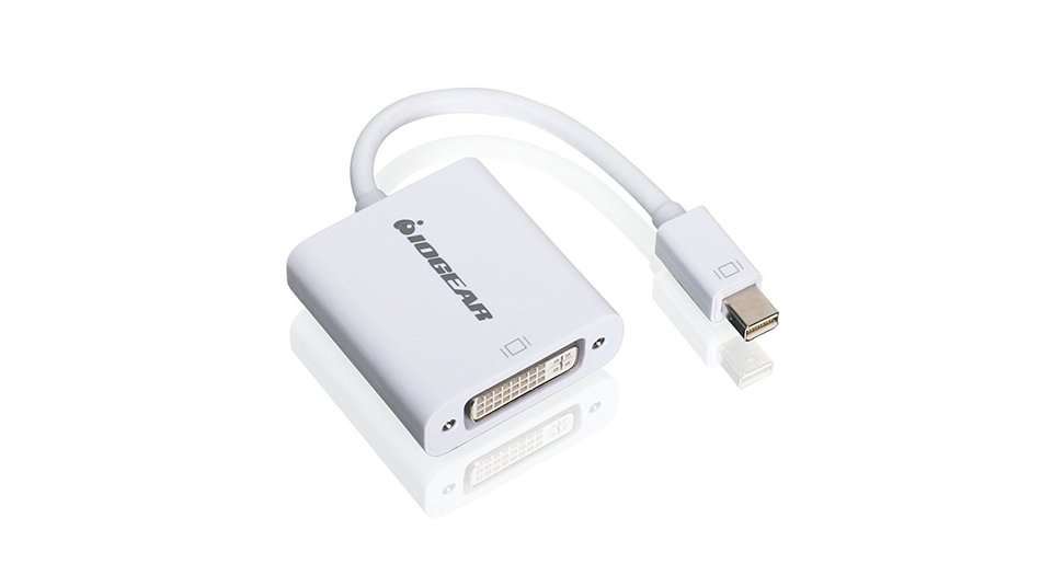 IOGEAR DisplayPort to DVI Adapter Cable, White (GDPDVIW6) N18