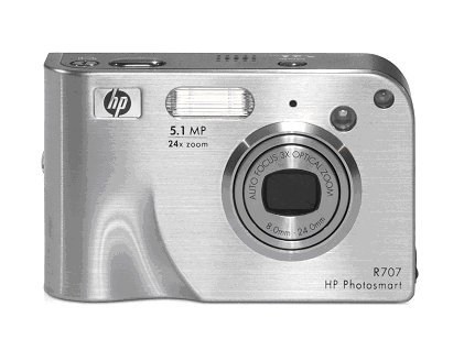 Photosmart R707 digital camera with HP Instant Share