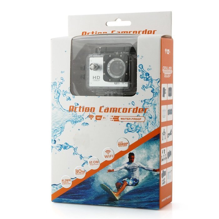 SJ5000 WIFI Version 1.5" TFT 12.0MP 1080P Sports Digital Video Camera Car Recorder Diving Bicycle Action Camera N2