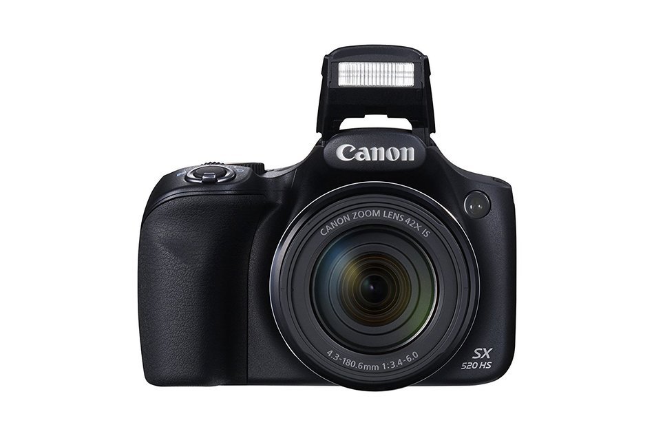 Canon PowerShot SX520 16Digital Camera with 42x Optical Image Stabilized Zoom with 3-Inch LCD (Black) N9