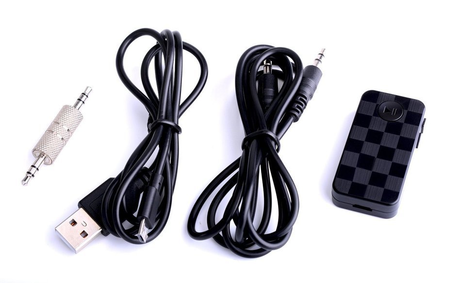 Jupi-storm Multipoint Connection 4.1 Bluetooth Audio Music Receiver A2DP Wireless Adapter with 3.5mm AUX Port... N12