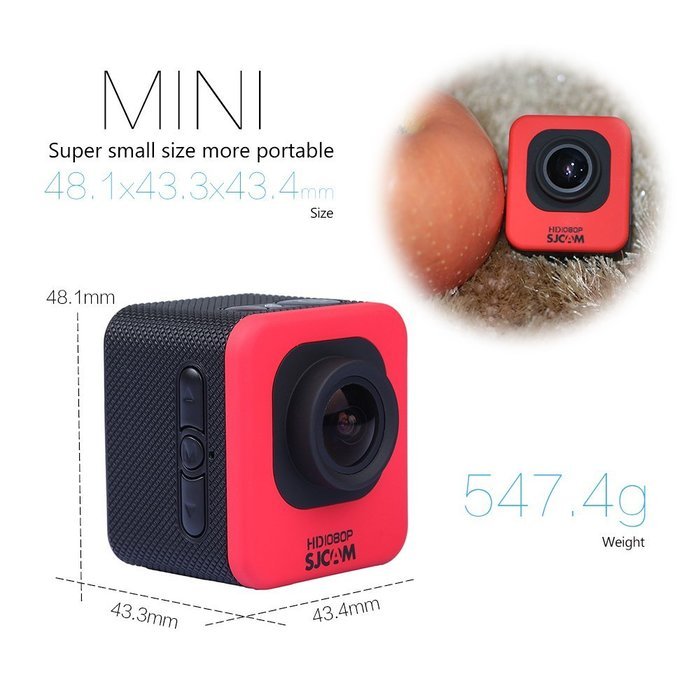 SJCAM Original 12mp 1080p 1.5 Inch LCD Display 170&deg;a+ Hd Wide-angle 4x Zoom Mini Size Portable Micro USB 2.0/hdmi... N11