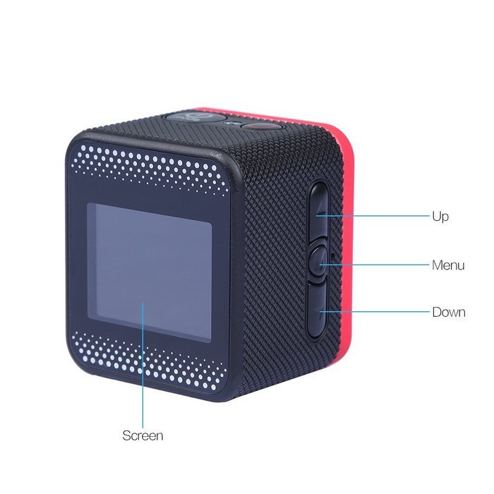 SJCAM Original 12mp 1080p 1.5 Inch LCD Display 170&deg;a+ Hd Wide-angle 4x Zoom Mini Size Portable Micro USB 2.0/hdmi... N15