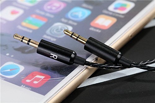 OFC Upgrade Audio Cable Cord for Sol Republic Master Tracks HD V8 V10 V12 X3 Headphone Black N5