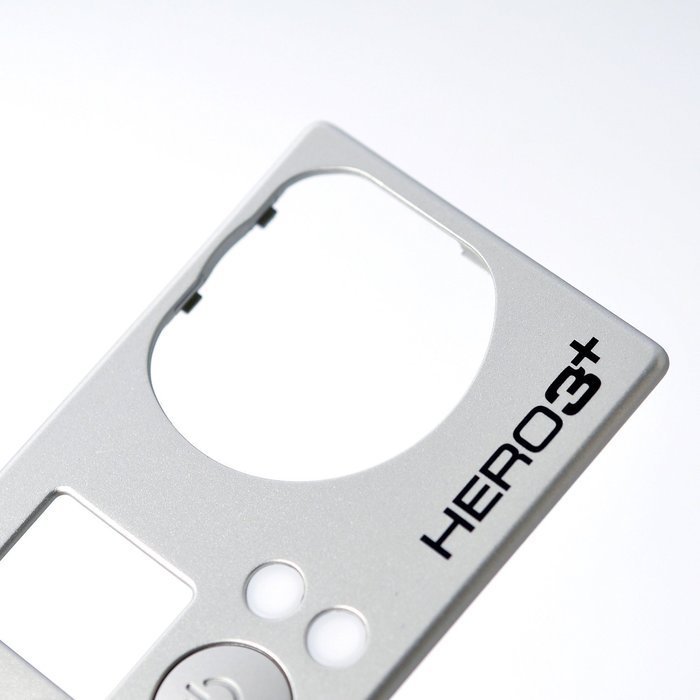 Faceplate Front Cover Face Plate with Mode Button & Cushion - Frame Housing Repair Part Fix for GoPro Hero 3+... N3