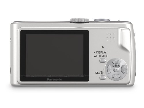 Panasonic Lumix DMC-TZ1S 5MP Compact Digital Camera with 10x Optical Image Stabilized Zoom (Silver) N2