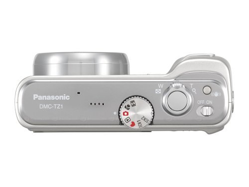 Panasonic Lumix DMC-TZ1S 5MP Compact Digital Camera with 10x Optical Image Stabilized Zoom (Silver) N3