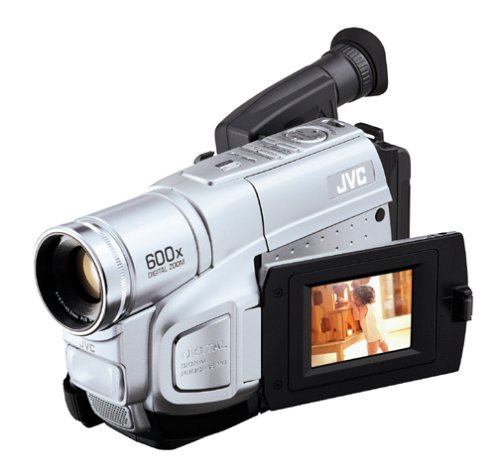 JVC GRSXM250 S-VHS-C Camcorder with 2.5" LCD, Auto-Light, and Image Stabilization (Discontinued by Manufacturer)