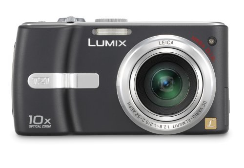 Panasonic Lumix DMC-TZ1S 5MP Compact Digital Camera with 10x Optical Image Stabilized Zoom (Silver) N4