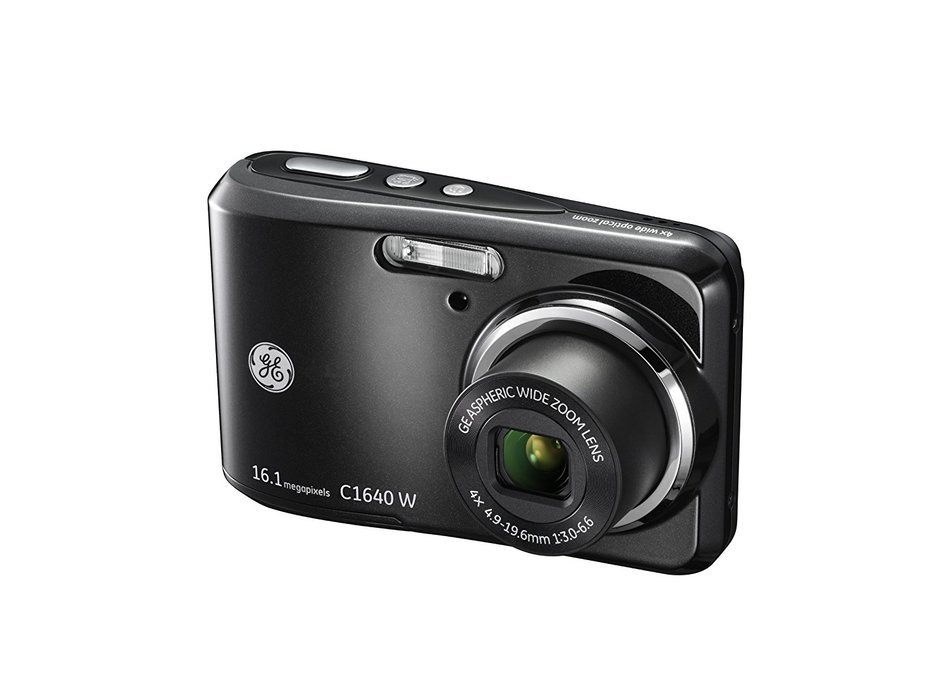General Imaging Smart C1640W-BK 16MP Digital Camera with 2.7-Inch LCD (Black) N4