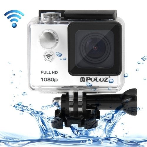 PULUZ U6000 Novatek 96650 Full HD 1080P 2.0 inch LCD Screen WiFi Waterproof Multi-function Sport Action Camcorder N10