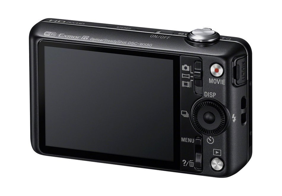 Sony DSC-WX80/W 16 MP Digital Camera with 2.7-Inch LCD (White) N5