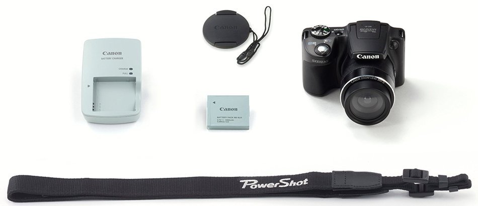 Canon Digital Camera PowerShot SX510 HS 24mm wide-angle optical 30 times zoom PSSX510HS - International Version... N5