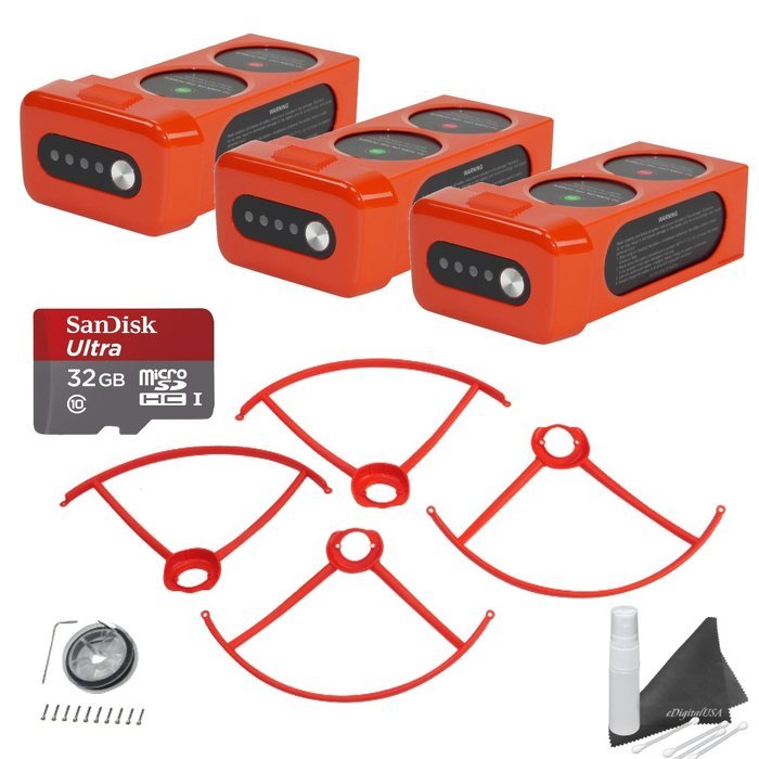 Autel Robotics X-Star Premium Accessory Bundle: Includes 3 X-Star Premium Batteries (25 Min Flight Time Each)... N2