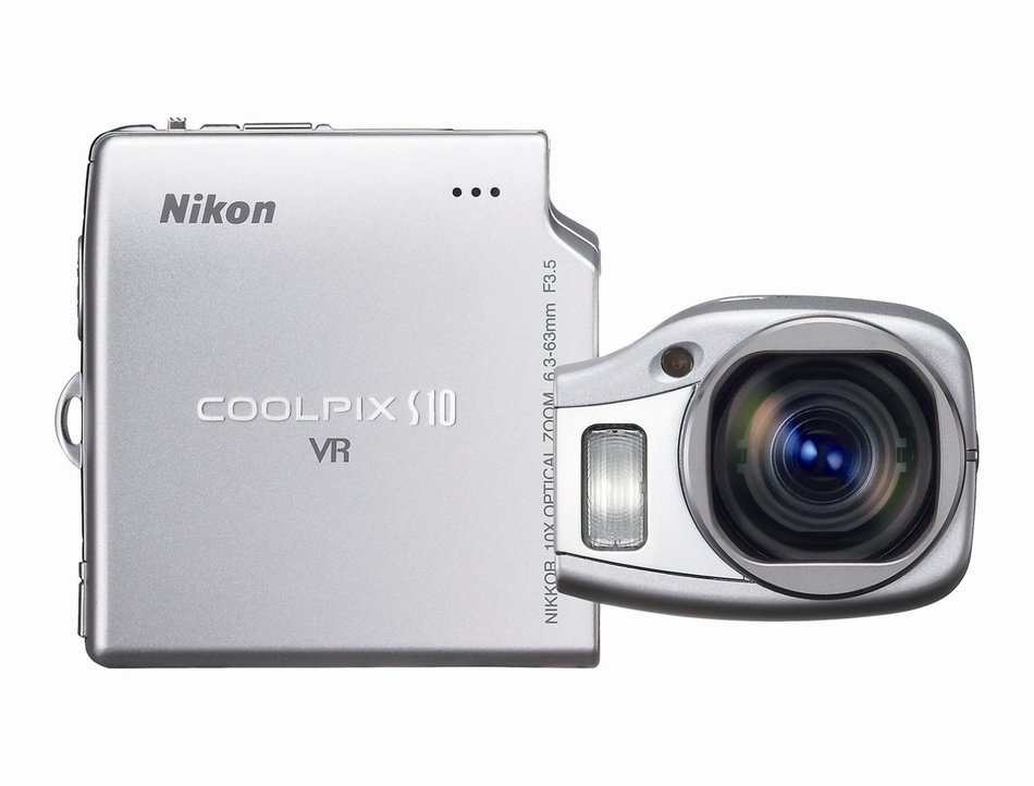 Nikon Coolpix S10 6MP Digital Camera with 10x Vibration Reduction Zoom N4