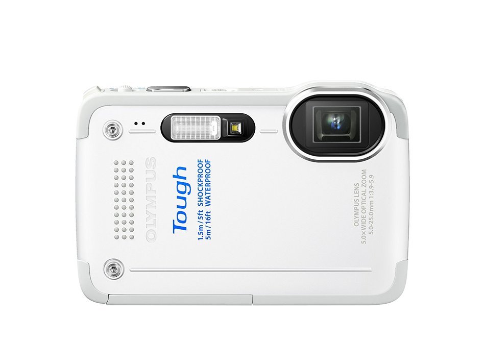 Olympus Stylus TG-630 iHS Digital Camera with 5x Optical Zoom and 3-Inch LCD (Red) (Old Model) N15