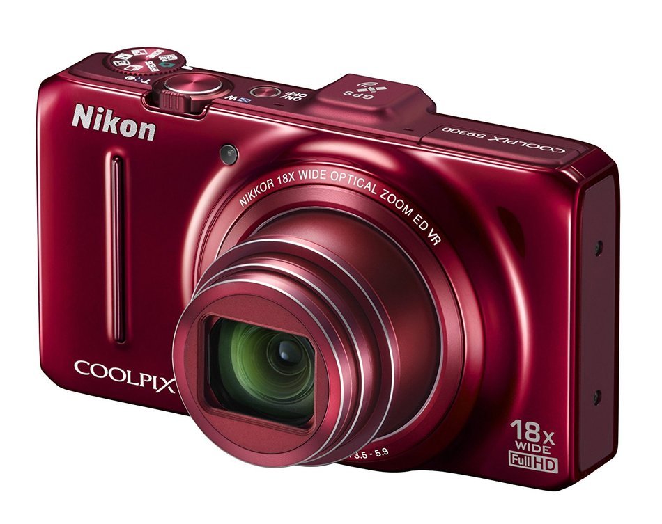 Nikon COOLPIX S9200 16 MP CMOS Digital Camera with 18x Zoom NIKKOR ED Glass Lens and Full HD 1080p Video (Black... N8