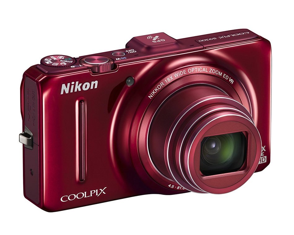 Nikon COOLPIX S9200 16 MP CMOS Digital Camera with 18x Zoom NIKKOR ED Glass Lens and Full HD 1080p Video (Black... N9