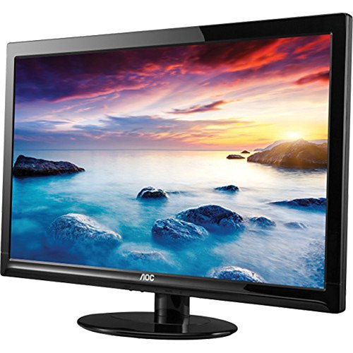 24" AOC E2425SWD DVI/VGA 1080p Widescreen LED LCD Desktop Comptuer Monitor (Certified Refurbished) N4