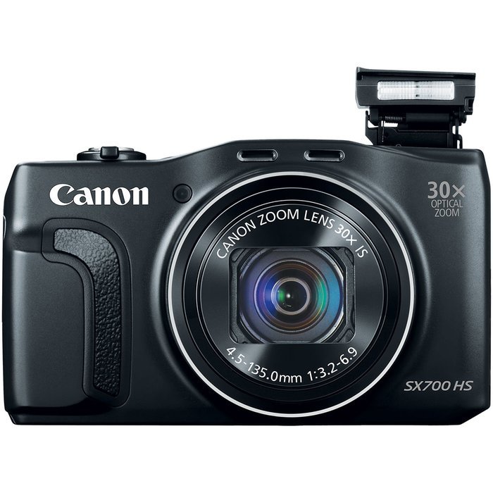 Canon PowerShot SX700 HS Digital Camera - Wi-Fi Enabled (Black) N6