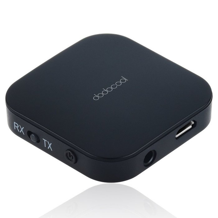 dodocool Bluetooth Audio Adapter, 2-in-1 Wireless Receiver Transmitter with 3.5mm Audio Jack for Home Audio Music... N5