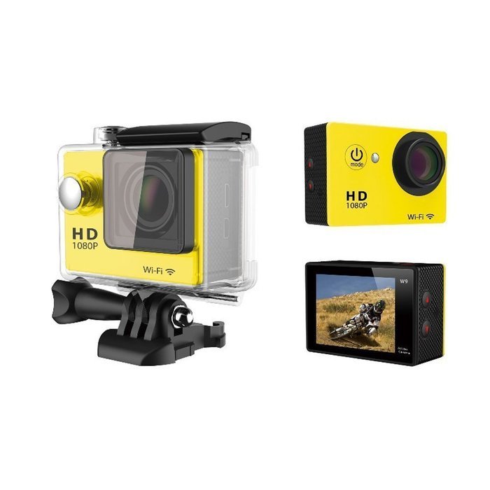 Coplux Wireless Wifi action camera H.264 Full HD 1080p with 12.0MP Wifi Waterproof Action Camera Camcorder, Bicycle... N7