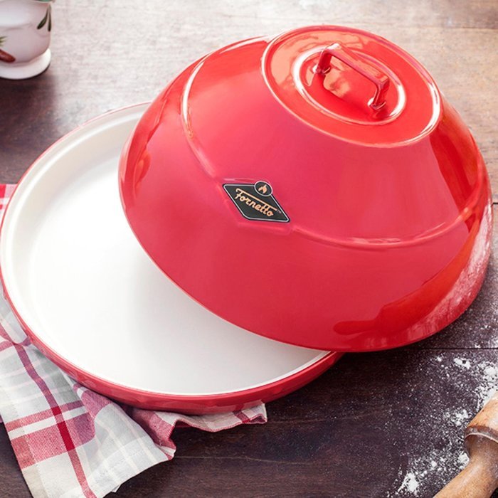 Fornetto Garlic Roaster & Tortilla Warmer with Lid