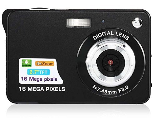 Dc-09 2.7" Tft Lcd Screen Digital Camera With 4X Digital Zoom (Black) Produced by YSK N6