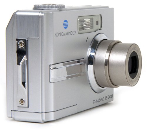 Konica Minolta Dimage E500 5MP Digital Camera 3x Optical Zoom N2