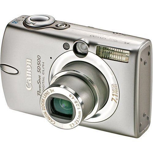 Canon Powershot SD500 7.1MP Digital Elph Camera with 3x Optical Zoom N4