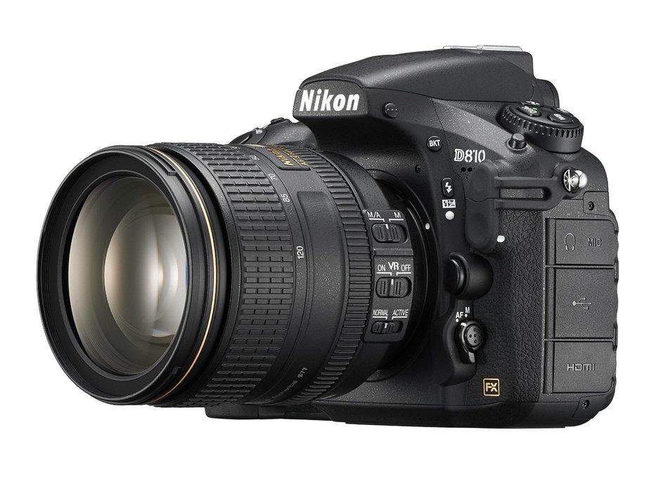 Nikon D810 FX-format Digital SLR w/ 24-120mm f/4G ED VR Lens N6