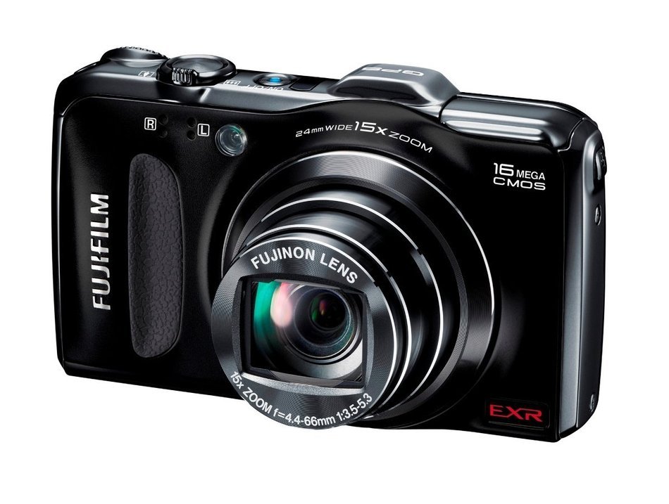 FUJIFILM FinePix F600EXR digital camera optical 15 times Black F FX-F600EXR B N4