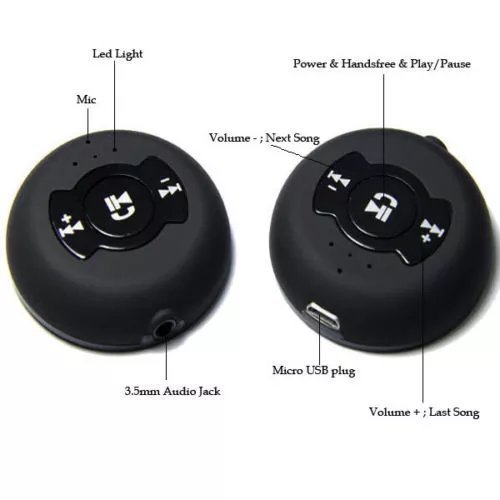 Paddsun&reg; Transfering Audio Bluetooth 4.0 AUX 3.5mm Stereo Audio Music Receiver Adapter Handfree Car Kit N4