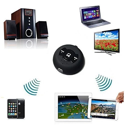 Paddsun&reg; Transfering Audio Bluetooth 4.0 AUX 3.5mm Stereo Audio Music Receiver Adapter Handfree Car Kit N5