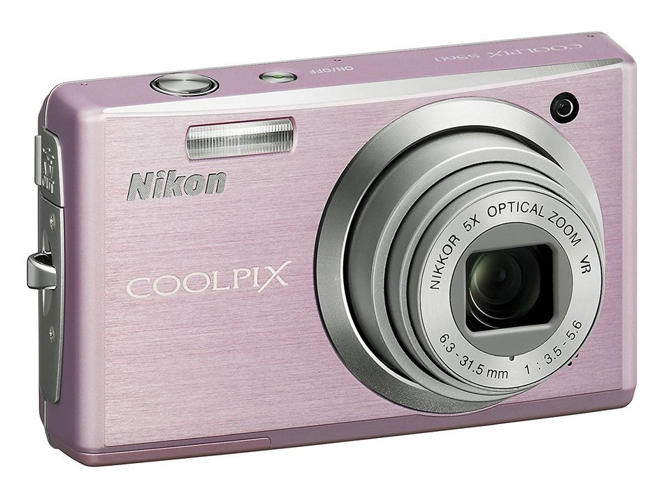 Nikon Coolpix S560 10MP Digital Camera with 5x Optical Vibration Reduction (VR) Zoom with 2.7 inch LCD (Cherry... N3