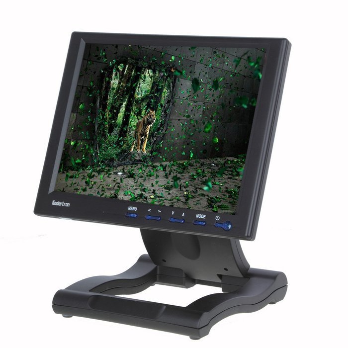 Koolertron 10.4'' inch TFT LCD Car PC Monitor 4:3 w/ HDMI and DVI input (NON-Touch) ith HDMI... N4