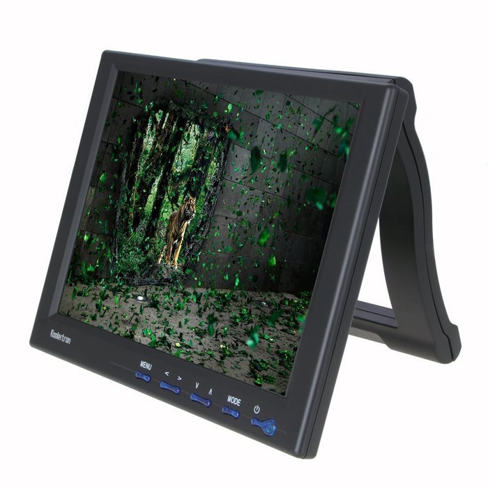 Koolertron 10.4'' inch TFT LCD Car PC Monitor 4:3 w/ HDMI and DVI input (NON-Touch) ith HDMI... N5