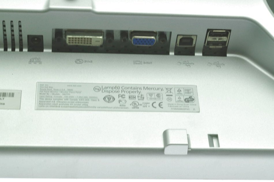 Dell 1907fpt Lcd Monitor N3