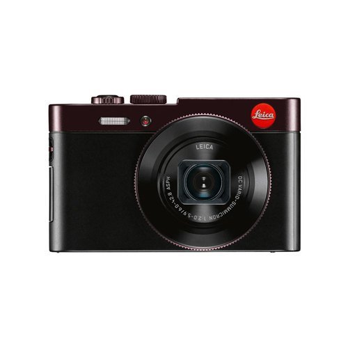 Leica C Compact System Camera Dark Red w/ Leica C Twist Camera Case, Dark Red