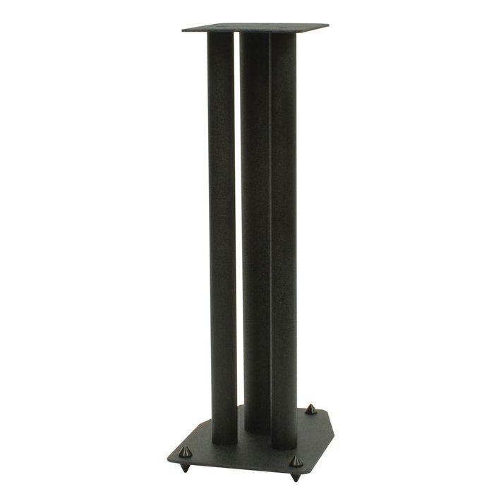 Dayton Audio SSMB24 24" Speaker Stand Pair Square Steel Base N3