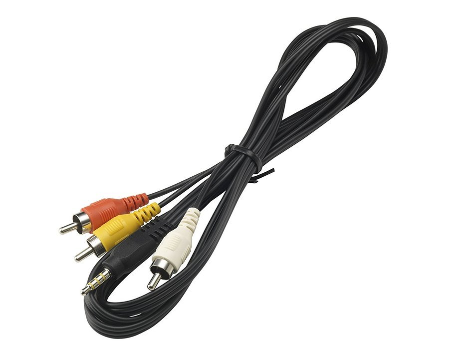 Canon STV 250N - Video / audio cable - composite video / audio - mini-phone 3.5 mm (M) - RCA (M)