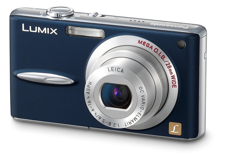 Panasonic Lumix DMC-FX30K 7.2MP Digital Camera with 3.6x Optical Image Stabilized Zoom (Black) N4