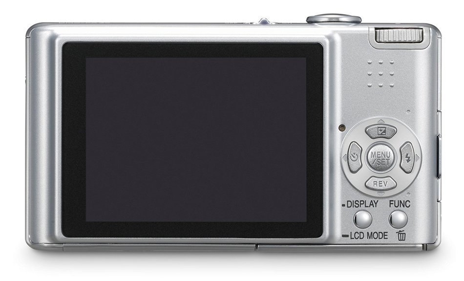Panasonic Lumix DMC-FX30K 7.2MP Digital Camera with 3.6x Optical Image Stabilized Zoom (Black) N5
