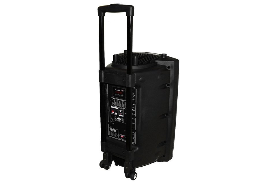 EMB PKL15 + Speaker Stand - 1700W 15" PA Rechargeable Speaker System w/ LED Lights - Built-in Bluetooth/SD/MMC... N5