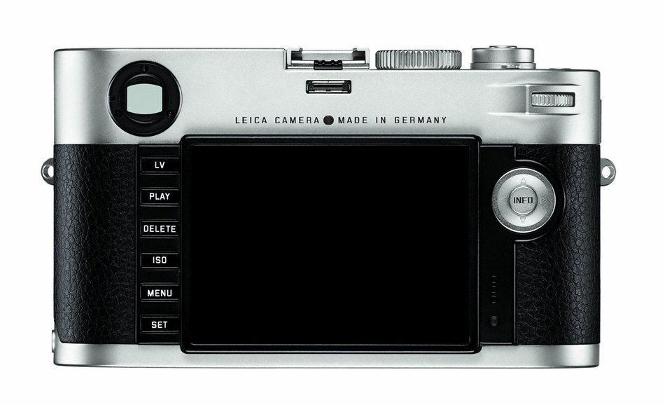 Leica 10771 M 24MP RangeFinder Camera with 3-Inch TFT LCD Screen - Body Only (Silver/Black) N4