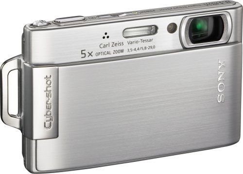 Sony Cybershot DSC-T200 8.1MP Digital Camera with 5x Optical Zoom with Super Steady Shot Image Stabilization (... N6